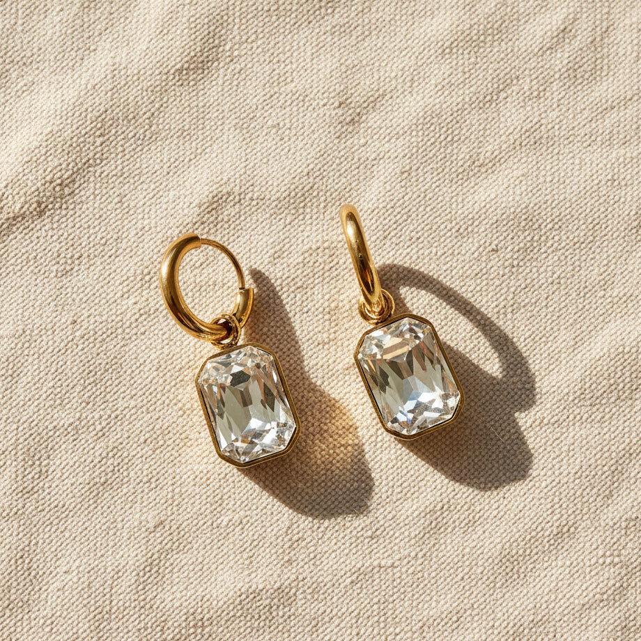Ethereal Drop Hoops