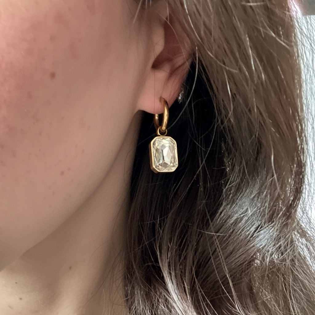 Ethereal Drop Hoops