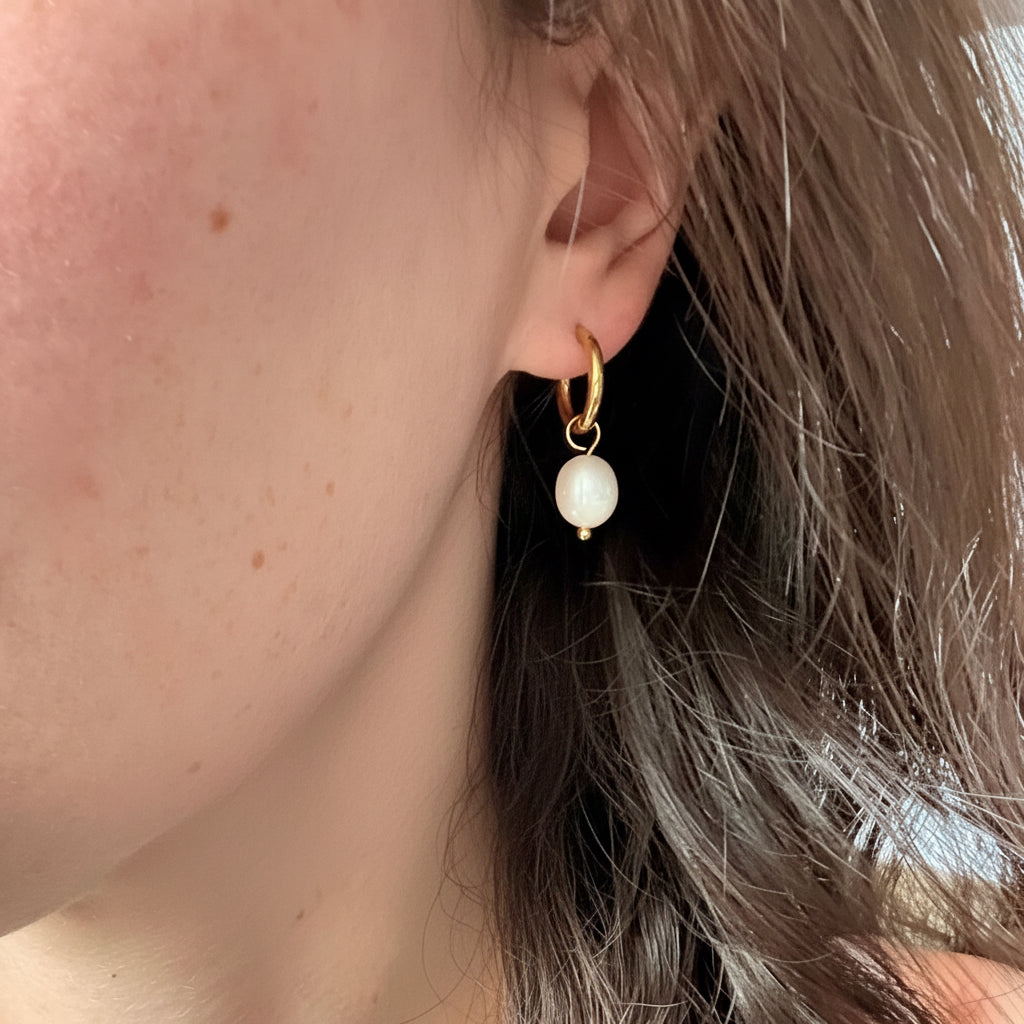 Elowyn Pearl Drop Earring