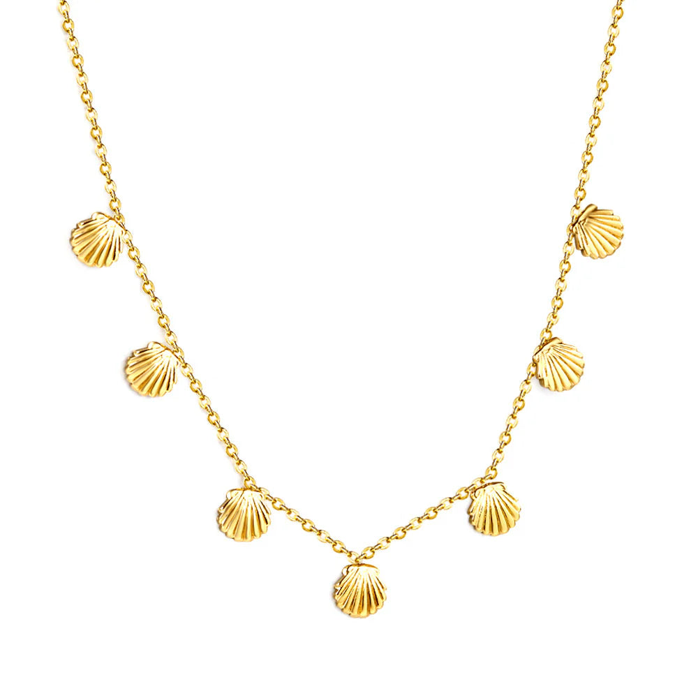Seashell Charm Necklace