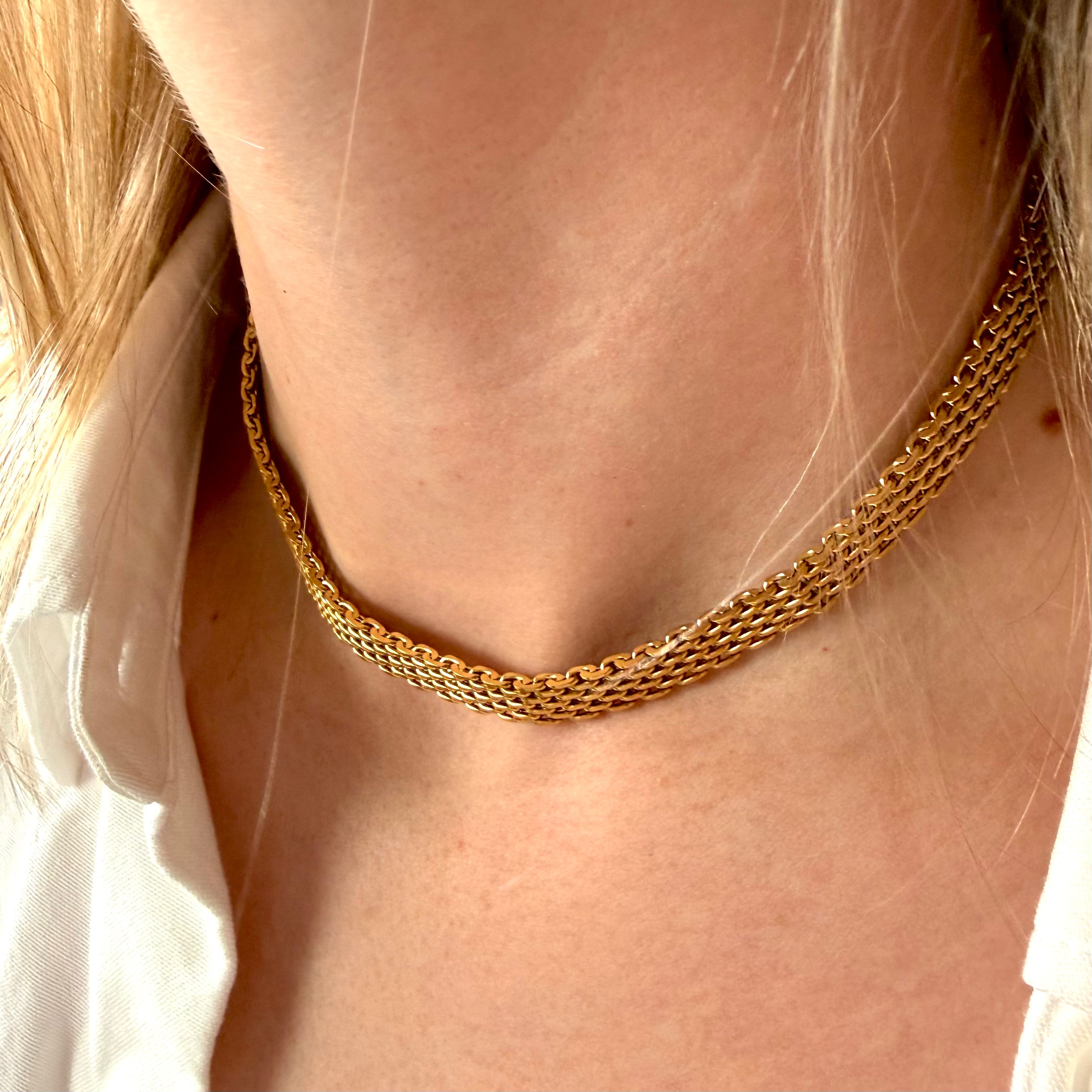 Marisol Woven Choker Necklace