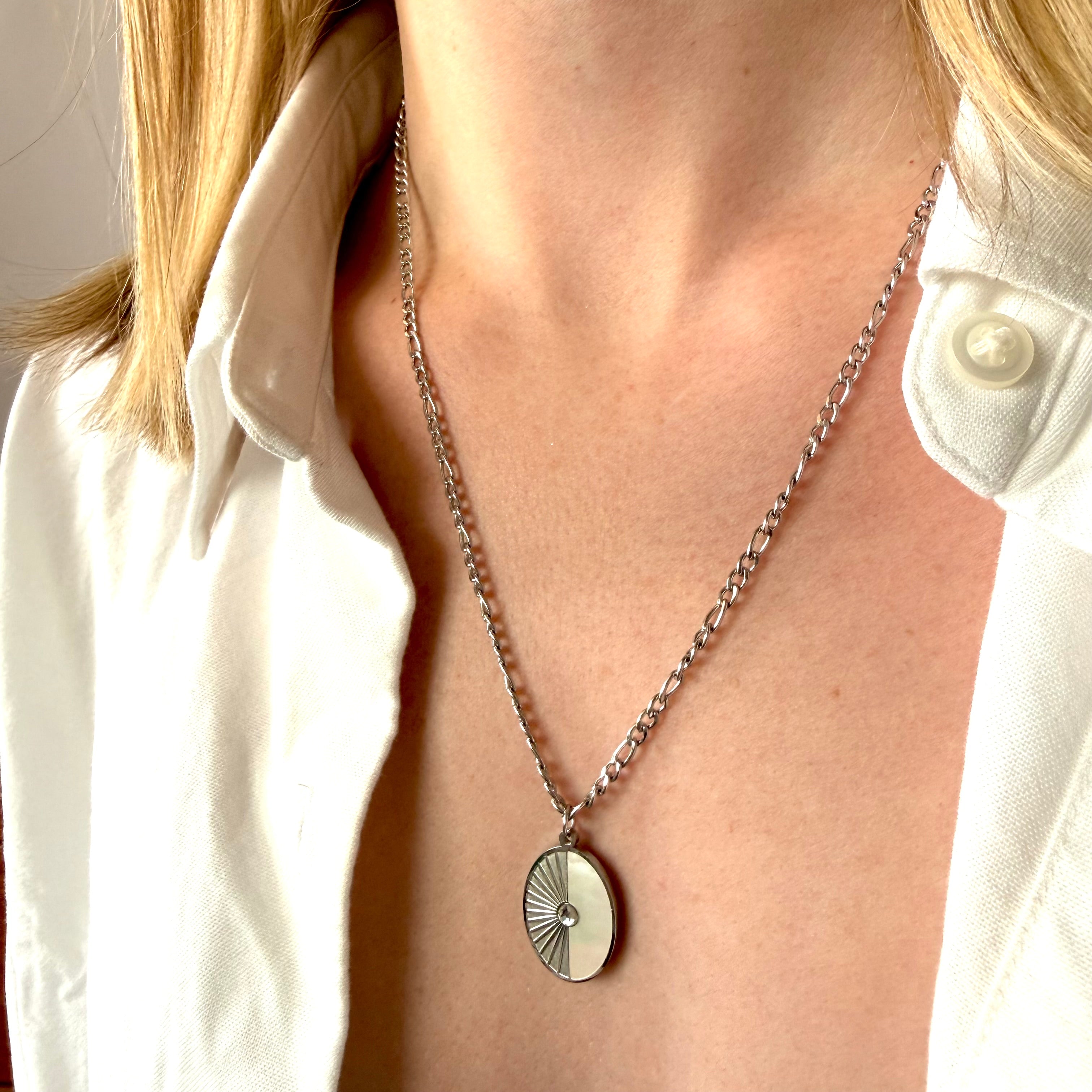 Marina Half Shell Necklace