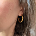 Noelle Half Hoop Earrings