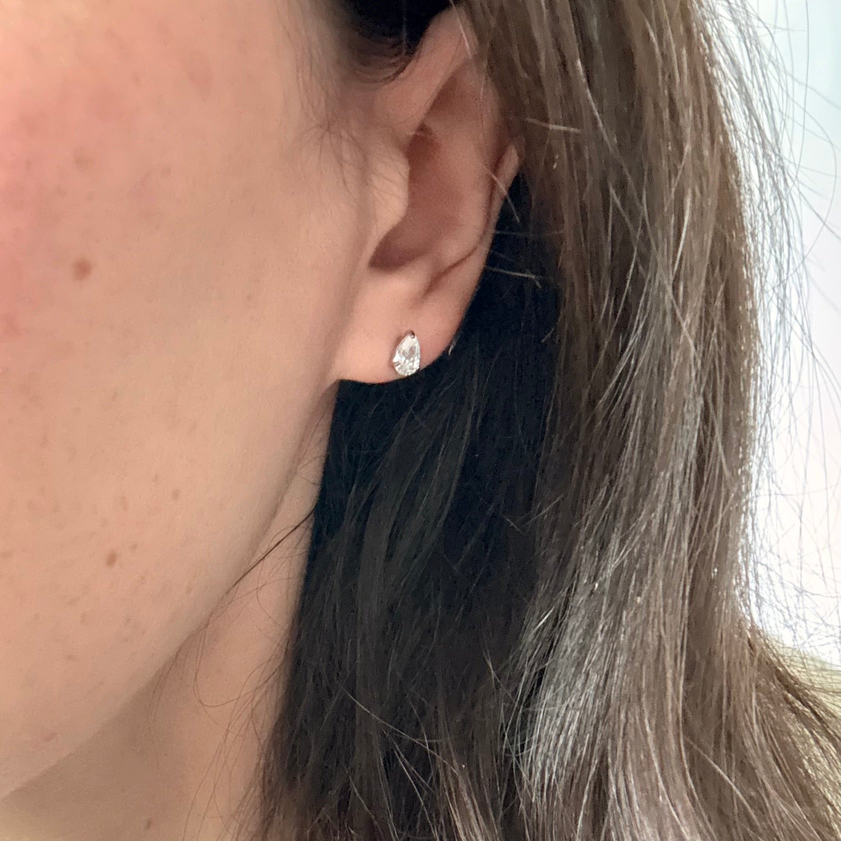 Elira Zirconia Teardrop Earrings