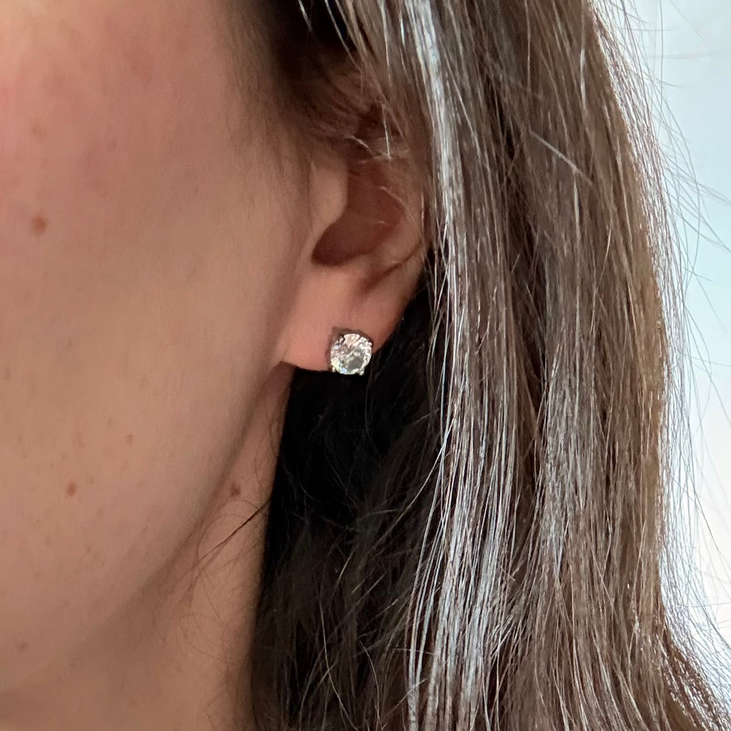 Oria Zirconia Stud Earring